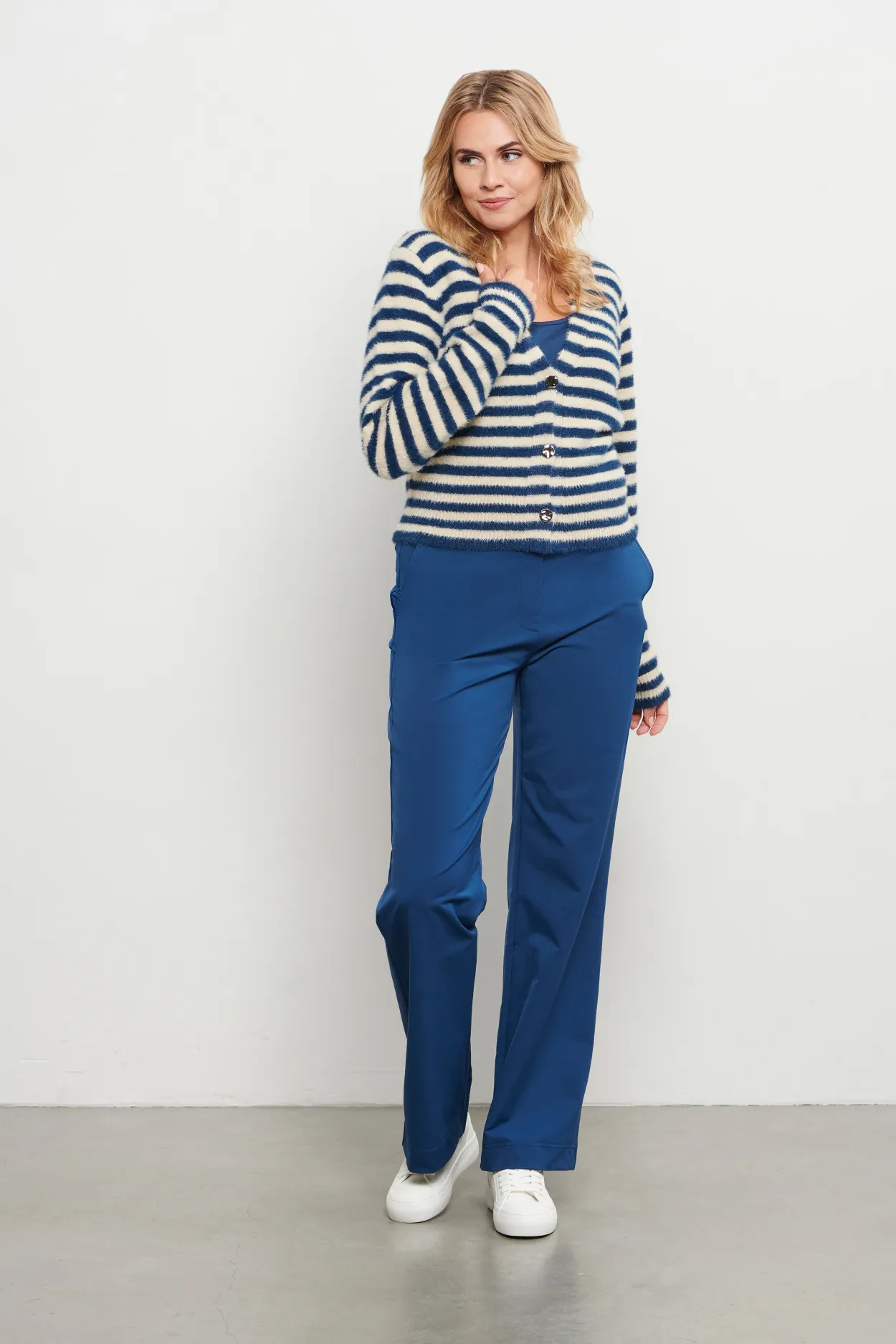 &CO WOMAN – BADU STRIPE – DENIM MULTI