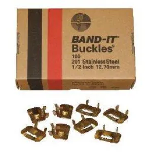 Band-it roestvrijstaal-klemmen type 201 5/8 100st.