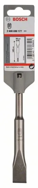 BOSCH PLATTE BEITEL SDSPLUS 20X250 MM (10 STUKS) 2608690131