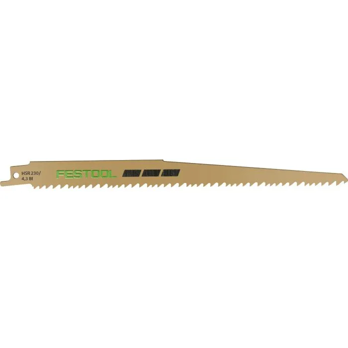 Festool Reciprozaagblad HSR 230/4,3 BI/5 WOOD UNIVERSAL