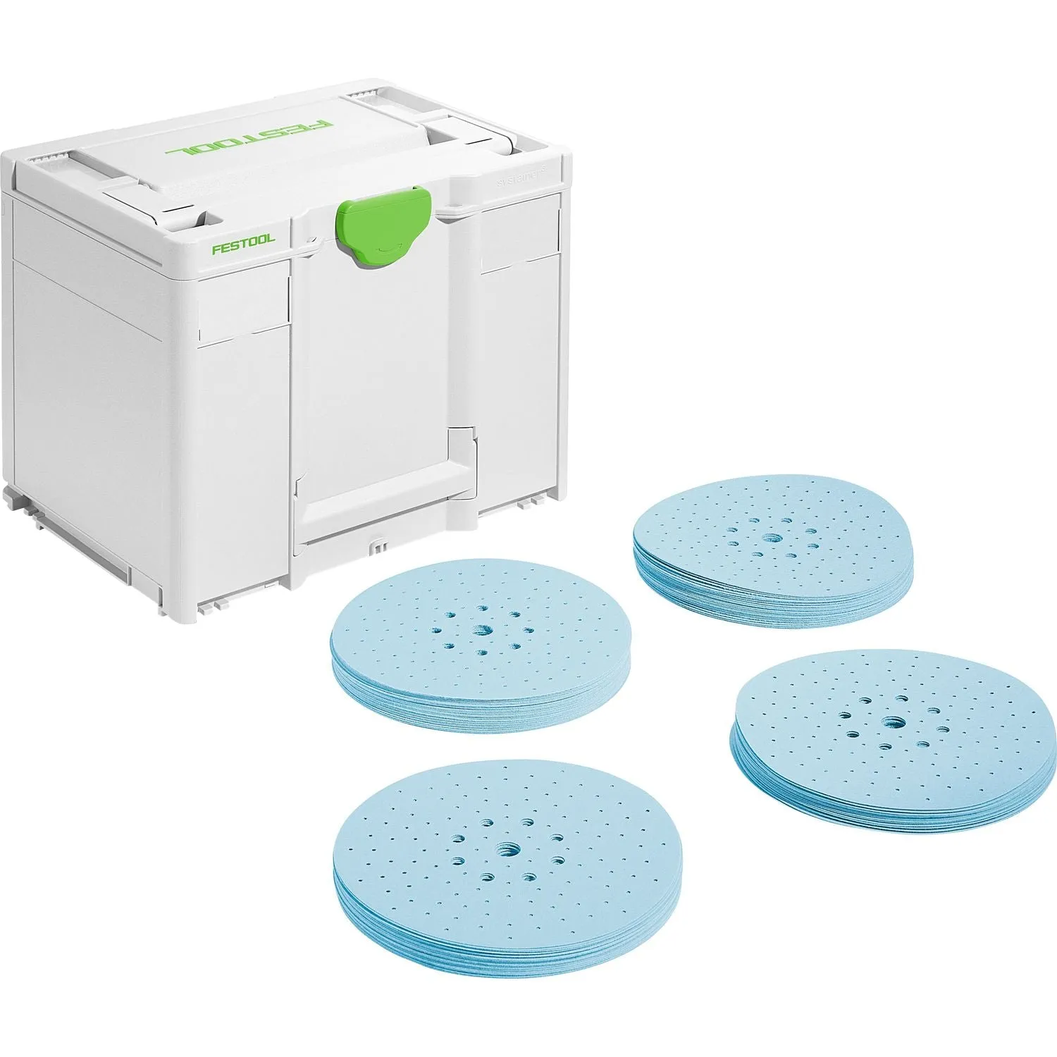 FESTOOL SYSSTF D225 GRSET SCHUURMATERIAAL 225MM IN SYSTAINER  578281