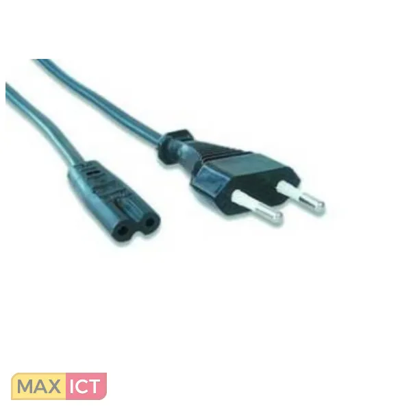 GEMBIRD PC184VDE ELECTRICITEITSSNOER ZWART NETSTEKKER TYPE C