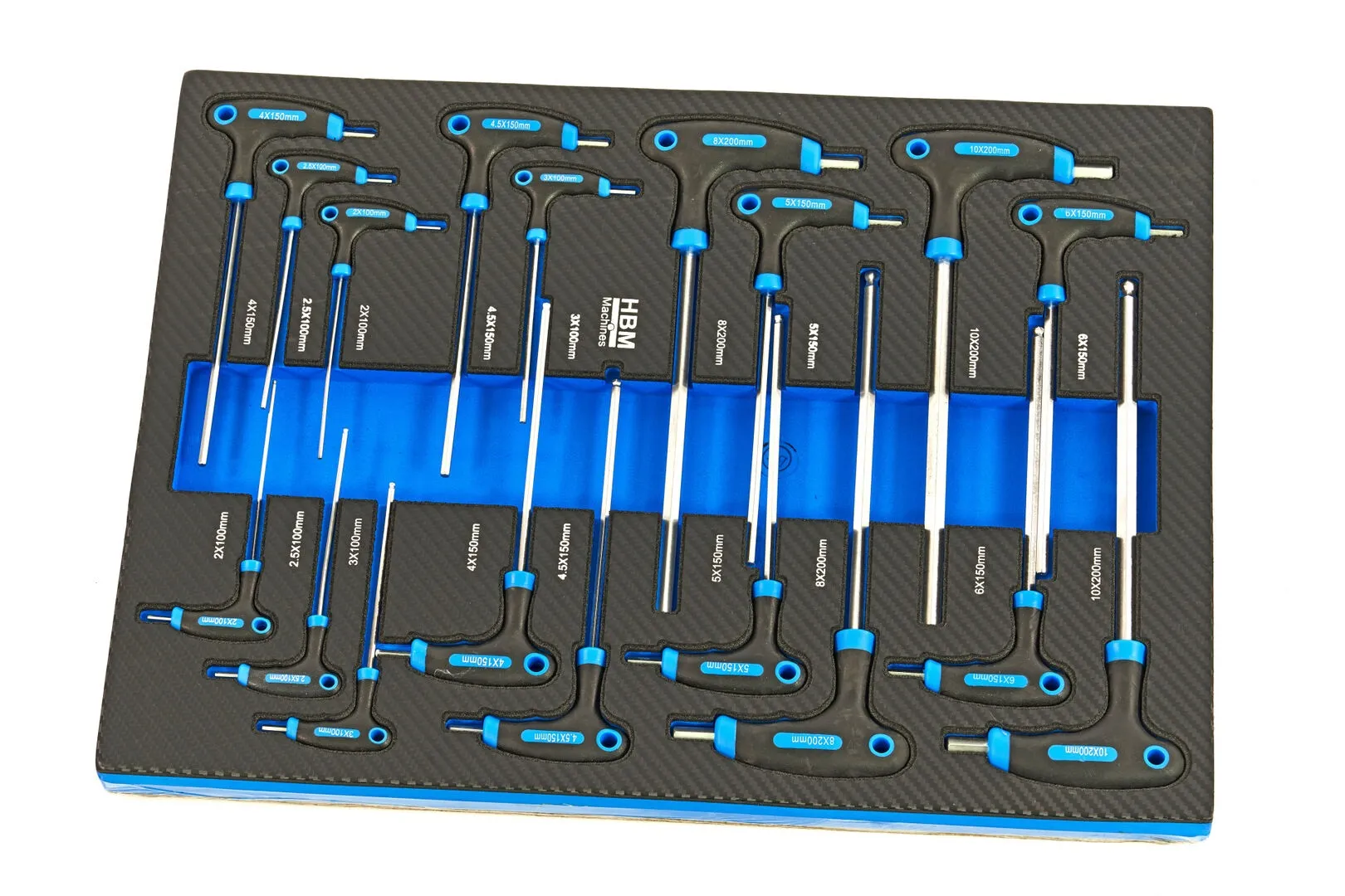 HBM 245 Delige Premium Gevulde Gereedschapswagen Met Deur en Carbon Inlays