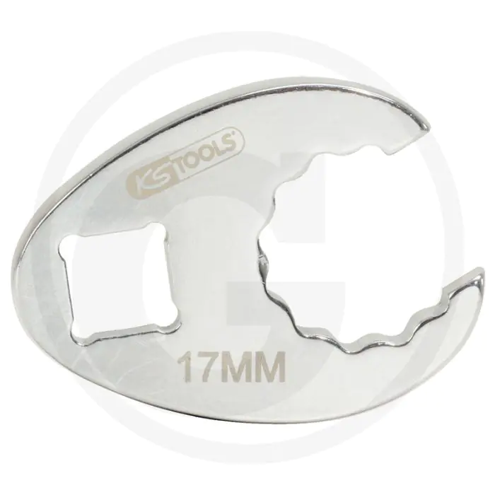 KS TOOLS 3/8" CHROMEPLUS® OPSTEEKSTEEKSLEUTEL, 12KANT, 22MM, HOOGGLANZEND VERCHROOMD