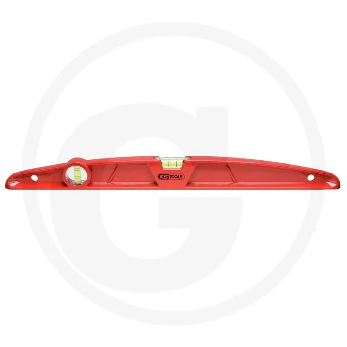 KS TOOLS ALUMINIUM WASSERWAAGE TRAPEZFORM 1000MM  SKELETTPROFIL, 0,5MM/M, 2 LIBELLEN