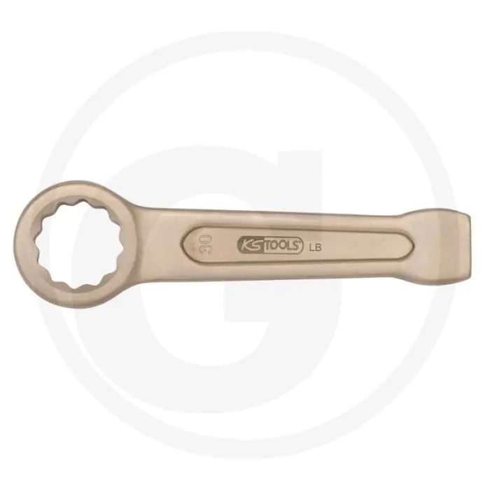 Ks tools bronze schlag-ringschlüssel 1.1/4" - vonkvrij, 580g, 190mm, aluminium-bronze