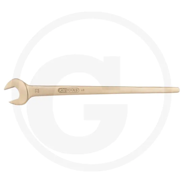 Ks tools bronze zugmaulschlüssel 15°, 1.3/8" - vonkvrij, 15° abgewinkelt, korrosionsbeständig