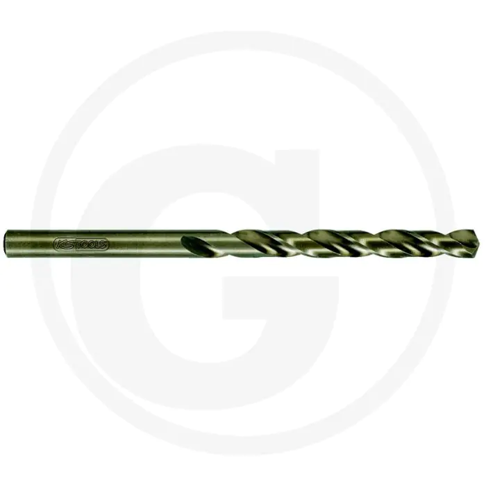 Ks tools hss-g co 5 spiraalboor 4,8mm, 10 verpakt - hoogwaardig staal met kobaltlegering