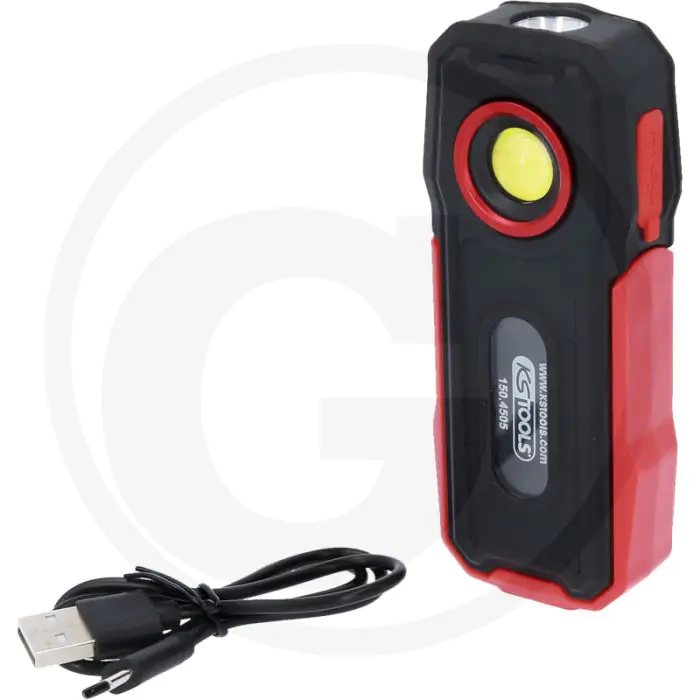Ks tools mobile werkstatt-handlampe 300 lumen - dimmbar, usb power bank, ip65