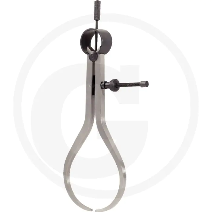 Ks tools präzisions-feder-greifzirkel-außentaster, 235 mm - mit gehärteten spitzen & schnellspannmutter