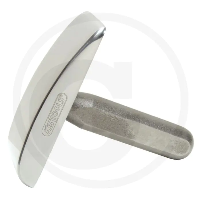 KS TOOLS UITDEUKTAS, AAMBEELD, 130 MM  GESLEPEN EN GEPOLIJST  135X70X150 MM