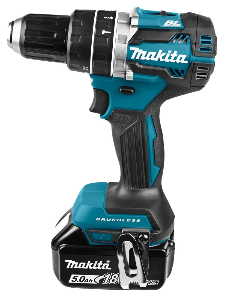 MAKITA 18 V KLOPBOOR/SCHROEFMACHINE DHP484RTJ
