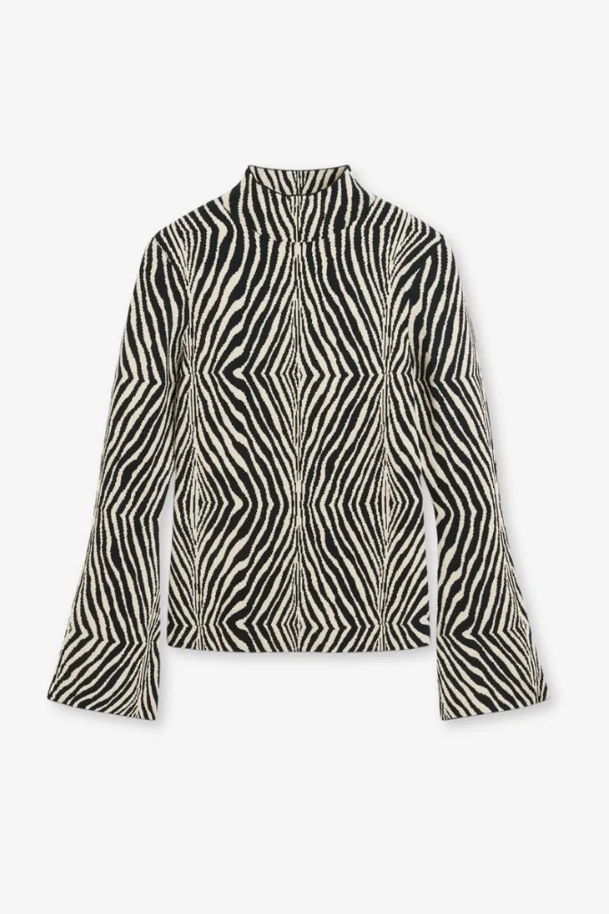 Malene Birger Bernie Shirt zebra