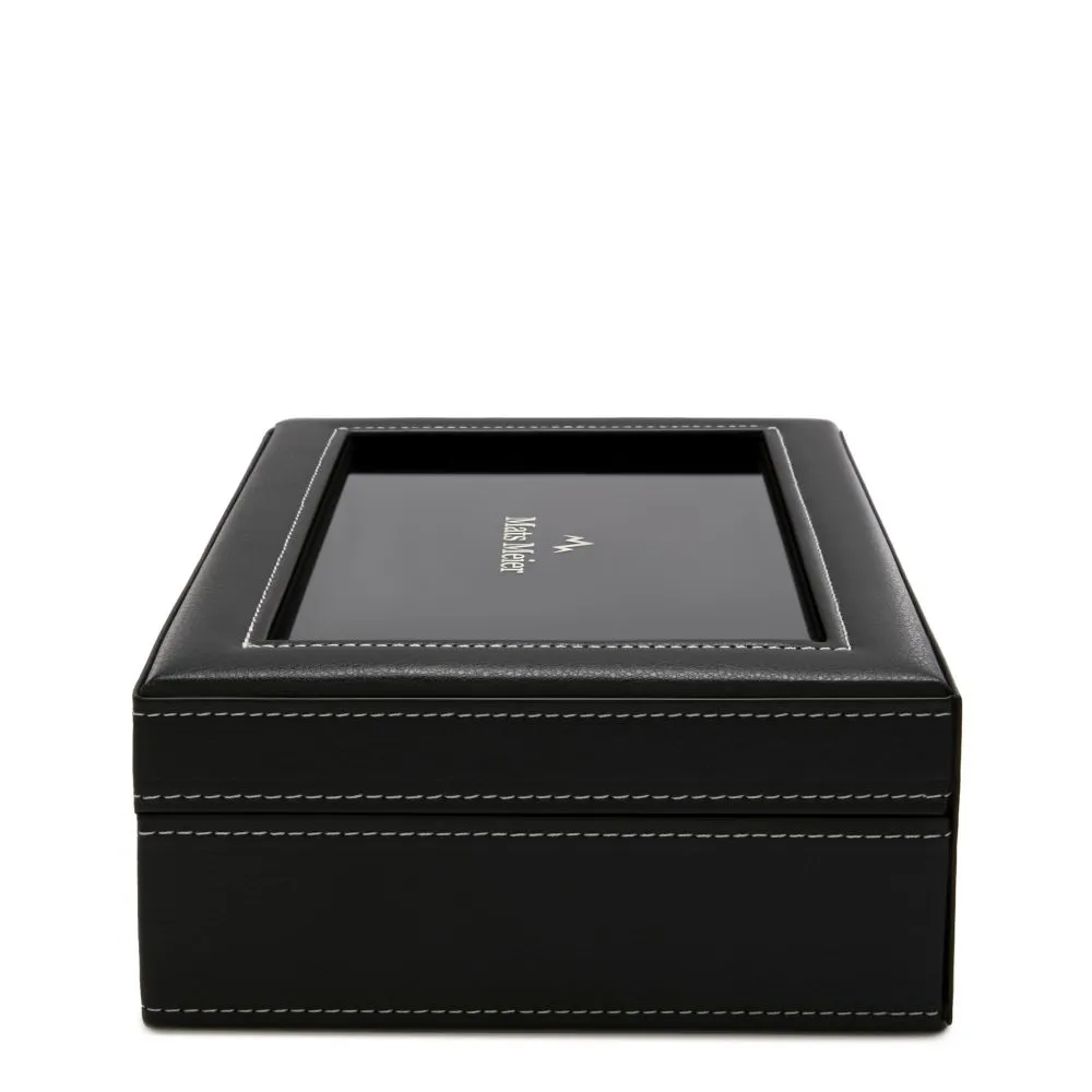 Mats Meier Mont Fort Zwarte Horlogebox voor 8 Horloges