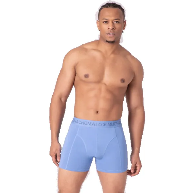 MUCHACHOMALO HEREN 2+2PACK BOXERSHORTS PRINT/EFFEN