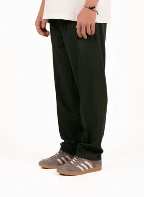 Olaf Hussein Slim Elasticated Pants Green Slate
