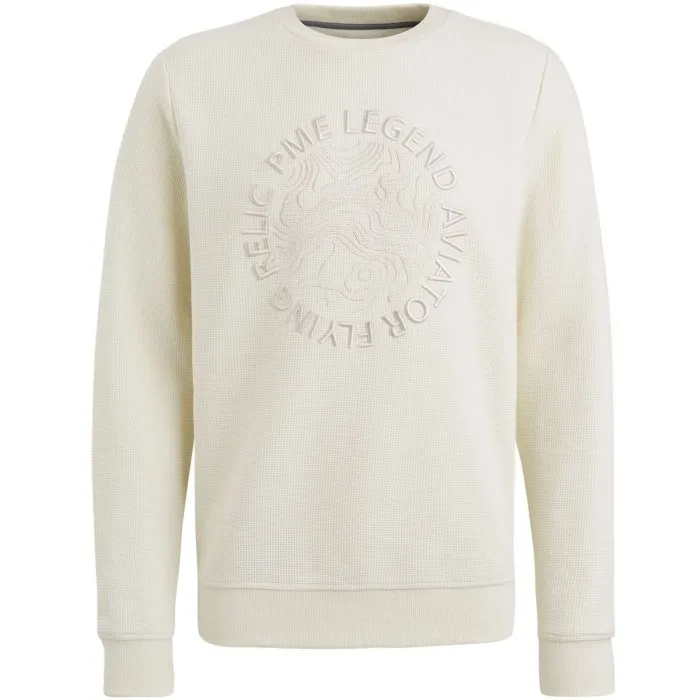 PME Legend Sweater Off white