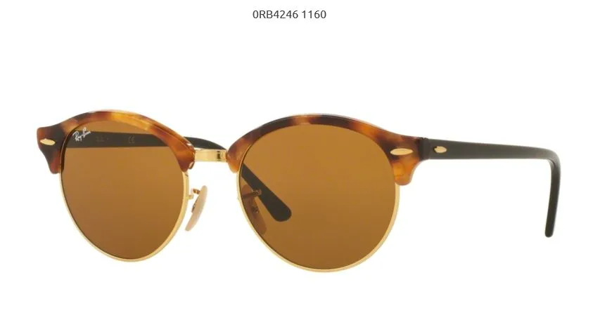 RAYBAN CLUBROUND  RB4246 1160 | RAYBAN ZONNEBRILLEN | FUVA.NL