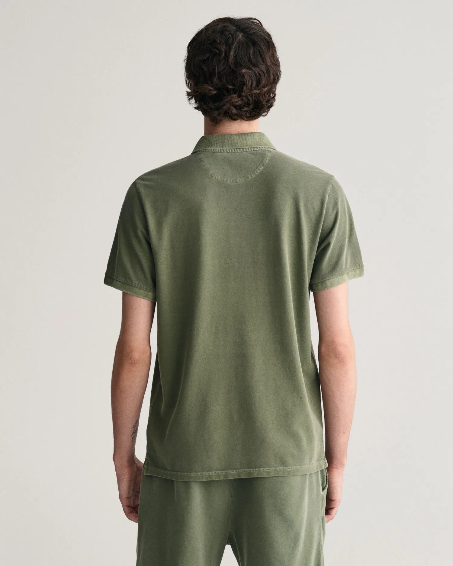 Sunfaded piqué poloshirt