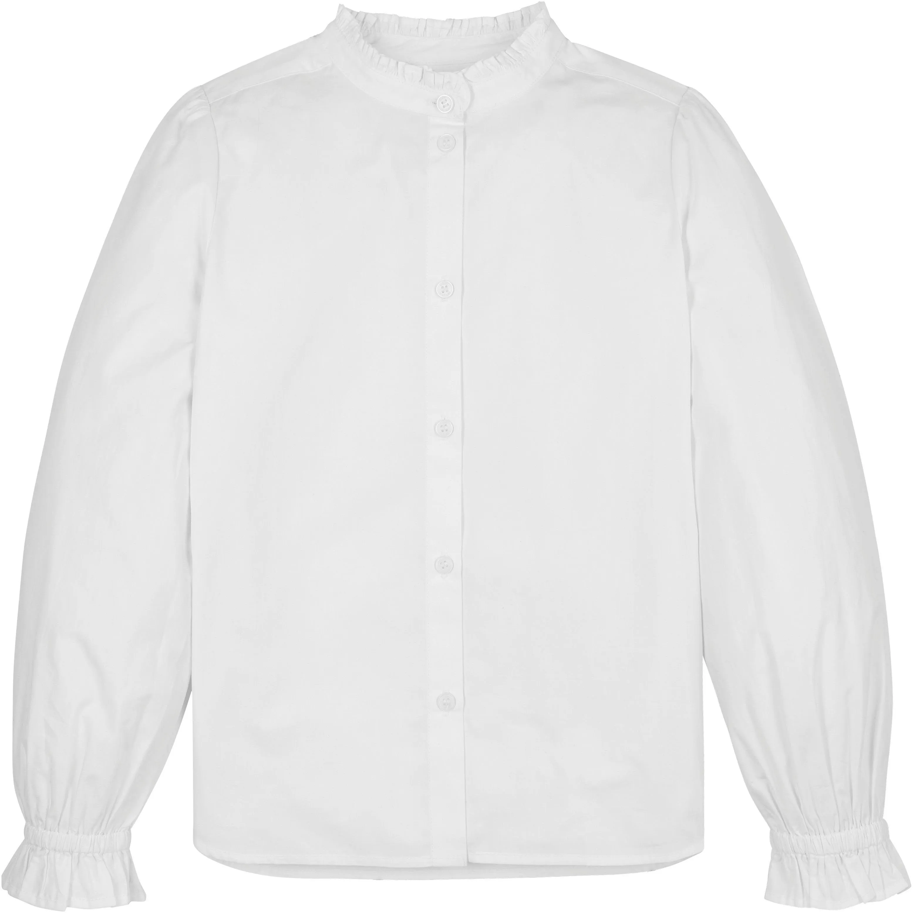 Tommy Hilfiger Rucheblouse RUFFLE COLLAR SHIRT