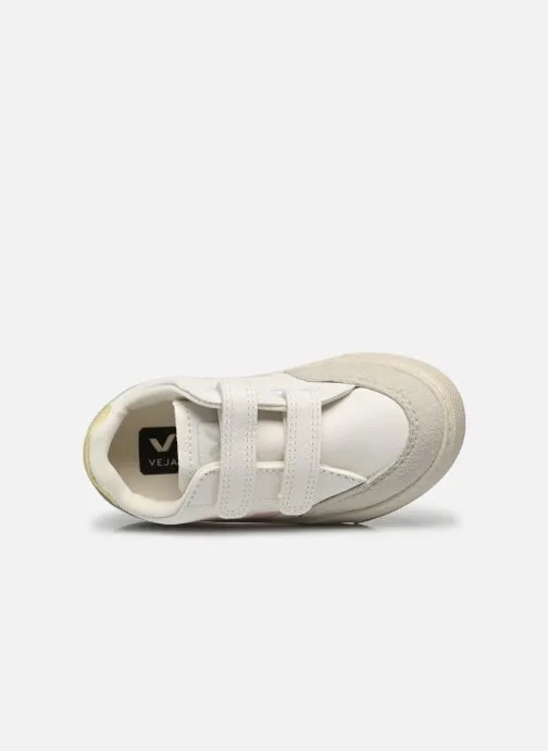      VEJA SMALL V12 VELCRO  WIT   