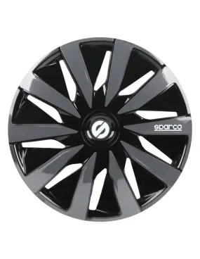 Wieldoppen Lazio zwart/grijs 14"